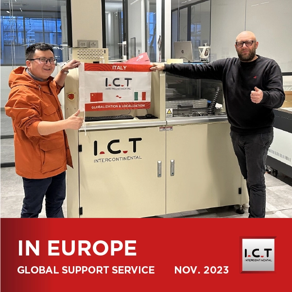 I-C-T-global-support-in-europe with Selective solder machine