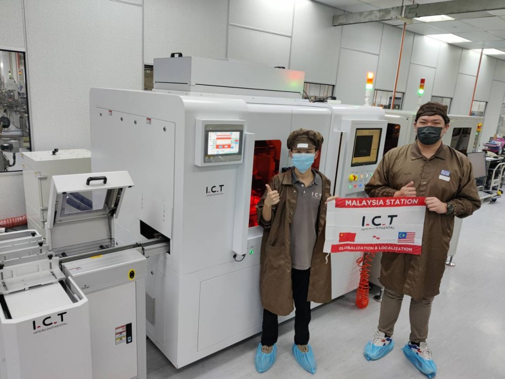 I.C.T Laser depaneling Machine Line 2-1