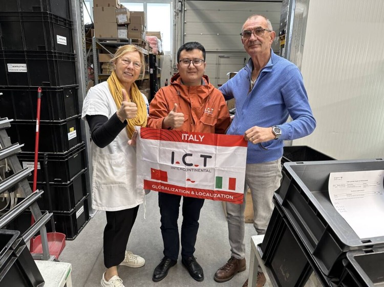 I.C.T SMT Production Line in Italy 1-5