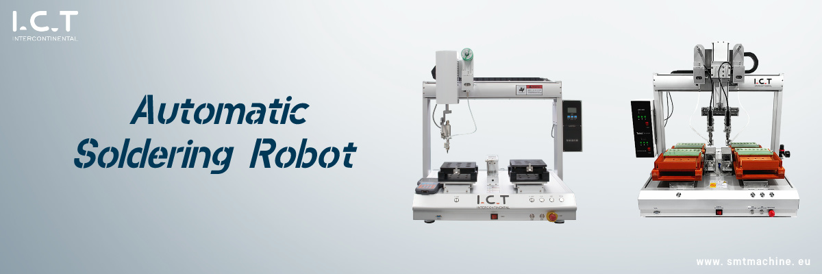 I.C.T-SR250D Automatic Soldering Robot 5 Axis