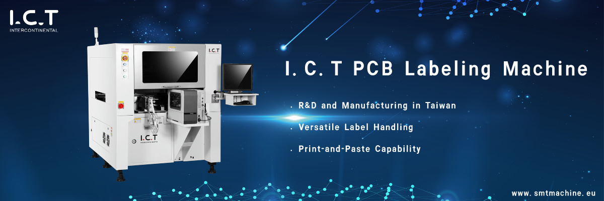I.C.T-310P SMT PCB Labeling Machine with Printer